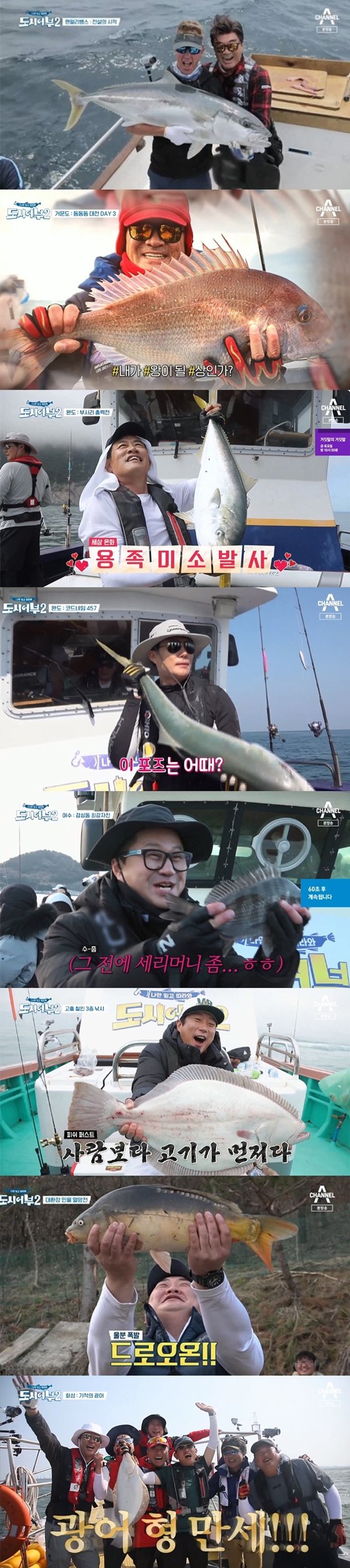 채널A '나만 믿고 따라와, 도시어부2'가 2월 4일 방송을 끝으로 종영했다./사진제공=채널A '나만 믿고 따라와, 도시어부2'