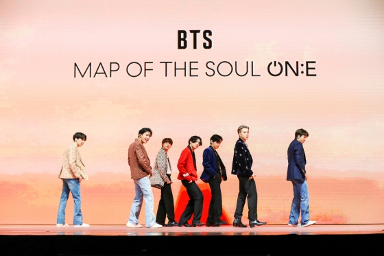 방탄소년단 온라인 콘서트 'BTS MAP OF THE SOUL ON:E' / 사진=빅히트엔터테인먼트