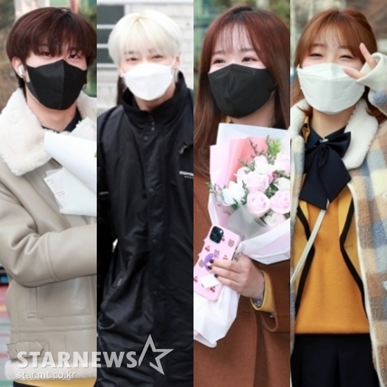 (왼쪽부터) 방예담, 아이엔, 레이첼, 여진 /사진=스타뉴스