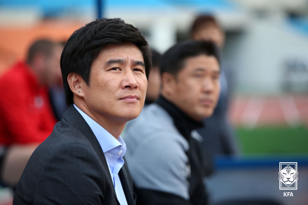 박건하 수원 삼성 감독. /사진=대한축구협회 제공