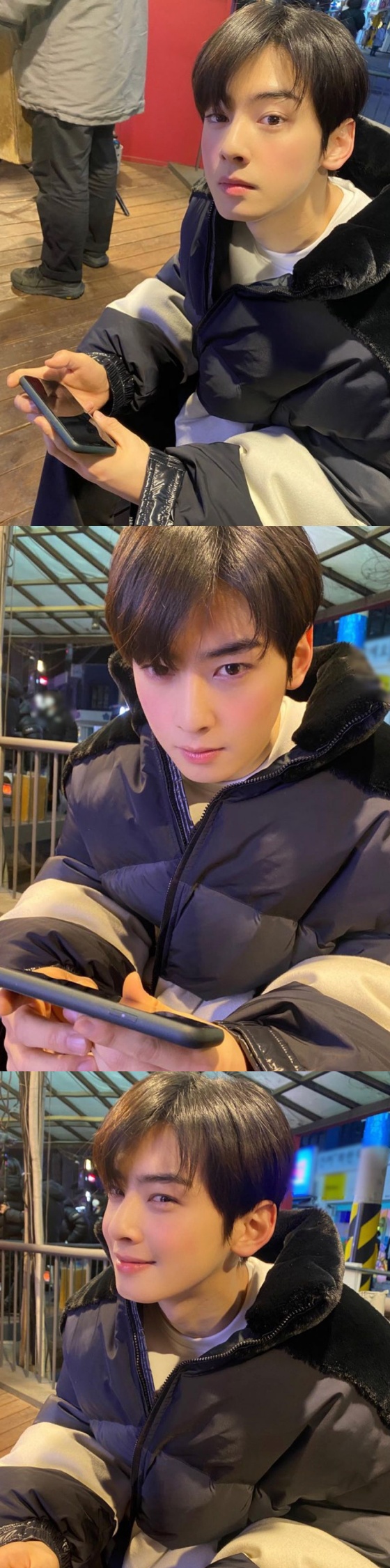 /사진=차은우 인스타그램