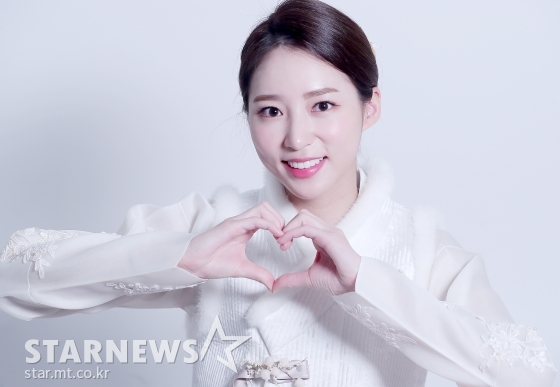 OCN 토일 오리지널 '경이로운 소문' 장혜경 역 배우 김정진이 스타뉴스와 한복 인터뷰를 진행했다./사진=김창현 기자 chmt@