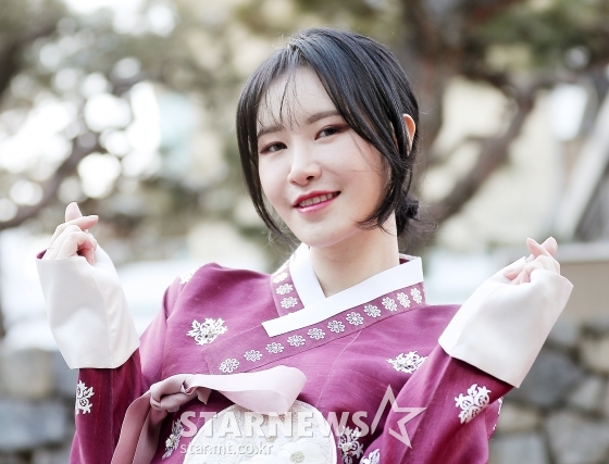 가수 예지 한복 인터뷰 / 사진=김창현 기자 chmt@
