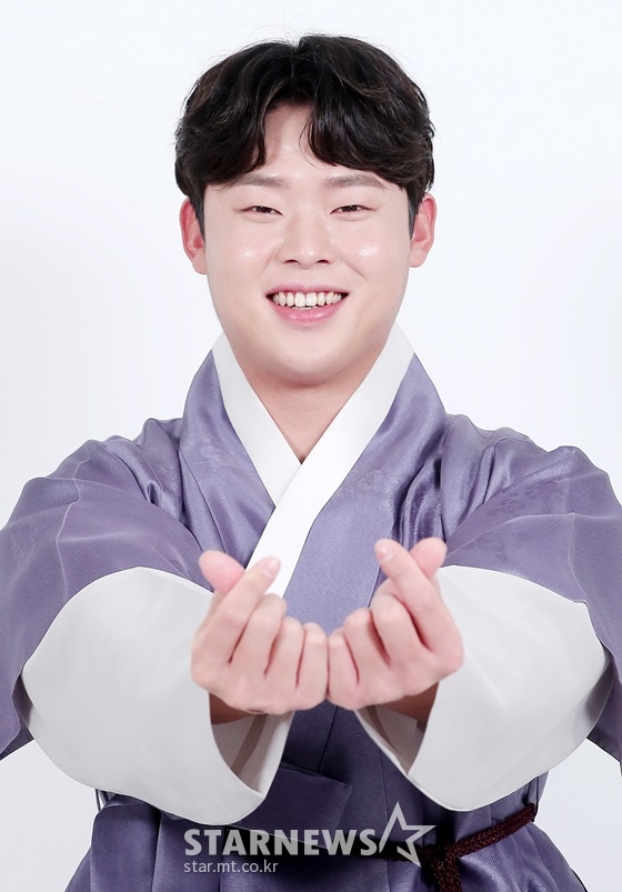 김영희-윤승열 부부 설날 한복 인터뷰 / 사진=김창현 기자 chmt@