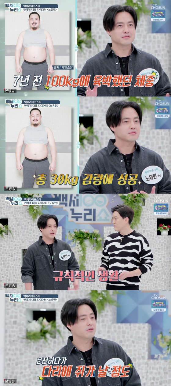 /사진=TV조선 '백세누리쇼' 방송화면 캡처