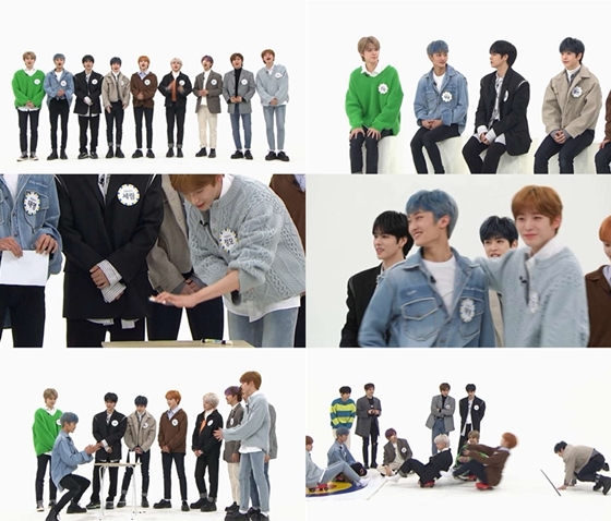 그룹 크래비티가 MBC M-MBC에브리원에서 방송된 '주간아이돌'에 출연했다./사진제공=MBC에브리원 '주간아이돌'
