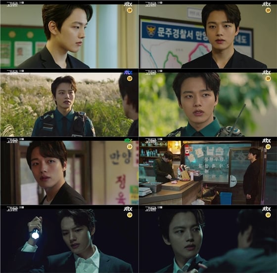 JTBC 금토드라마 '괴물'에서 여진구가 시청자들을 사로잡은 연기를 펼쳤다./사진=JTBC 금토드라마 '괴물' 방송 화면 캡처