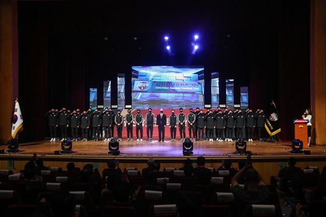 김천상무 프로축구단 출범식, /사진=구단 제공