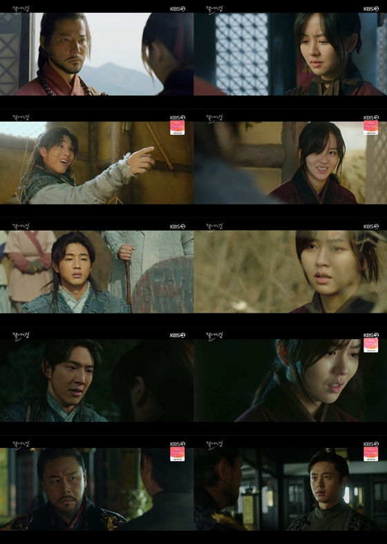 KBS 2TV 월화드라마 '달이 뜨는 강'에서 김소현, 지수의 가슴 시린 인연이 시작됐다. 이와 함께 시청률 10.0%를 기록했다./사진제공= 빅토리콘텐츠
