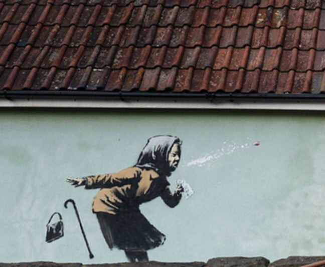 Banksy, Aachoo!!(2020)사진제공=: banksy.co.uk 캡쳐