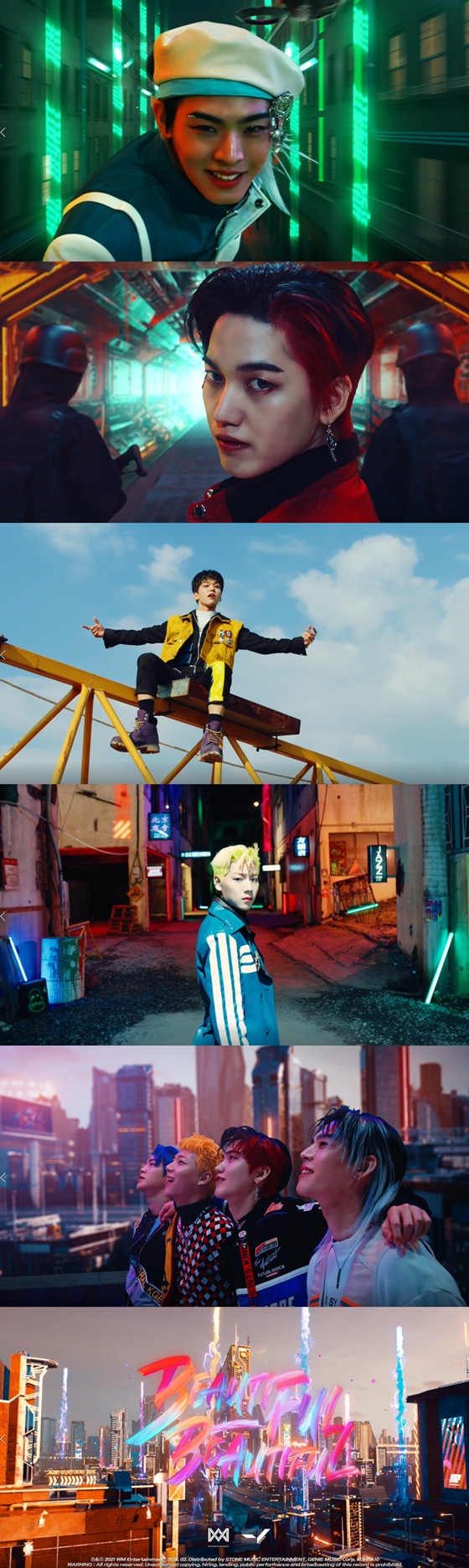 /사진=온앤오프 '뷰티풀 뷰티풀' MV