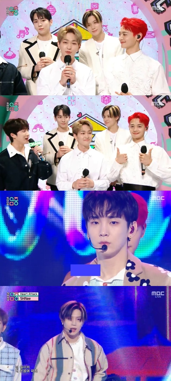샤이니 /사진=MBC '쇼! 음악중심' 방송화면 캡처