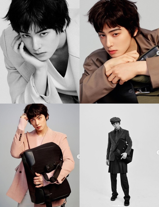 차은우 / 사진출처=차은우 공식 SNS