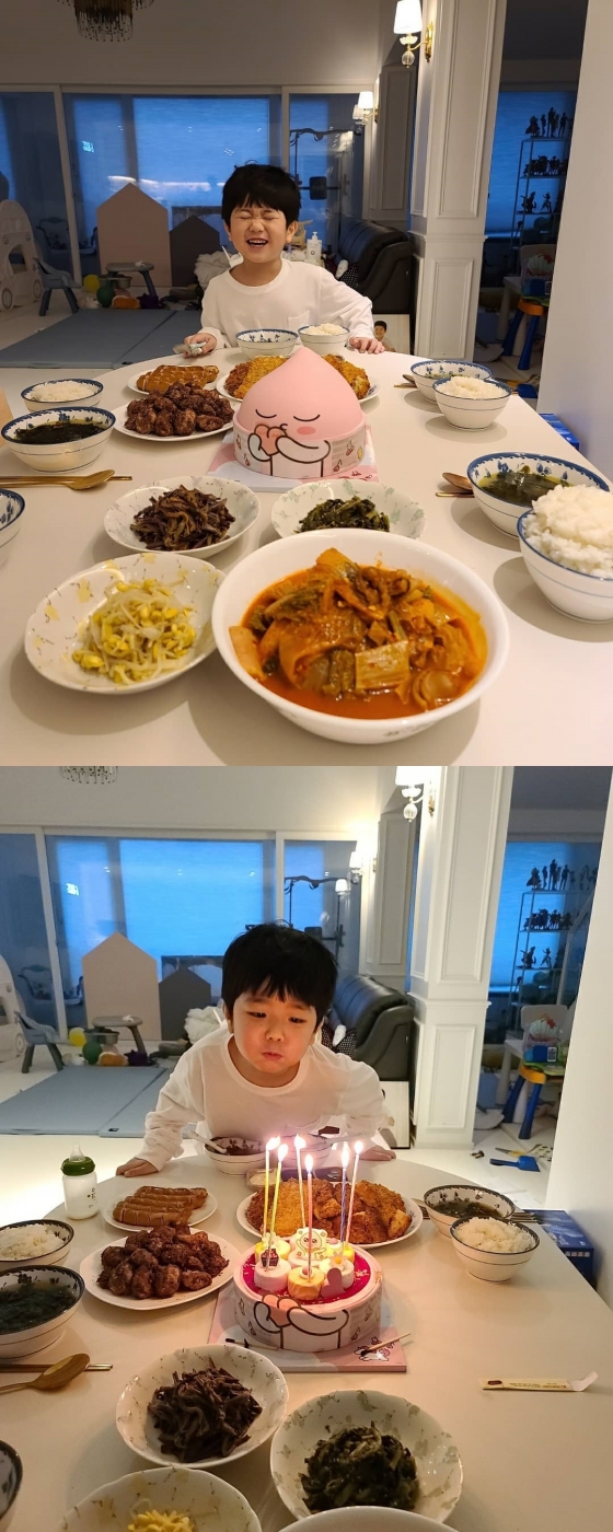 /사진=정미애 인스타그램 캡처 (아들 조인성 군)