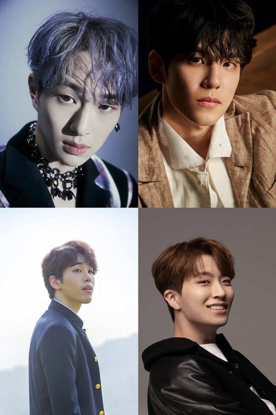/사진=샤이니 온유, 데이식스 원필,조훈, 갓세븐 영재