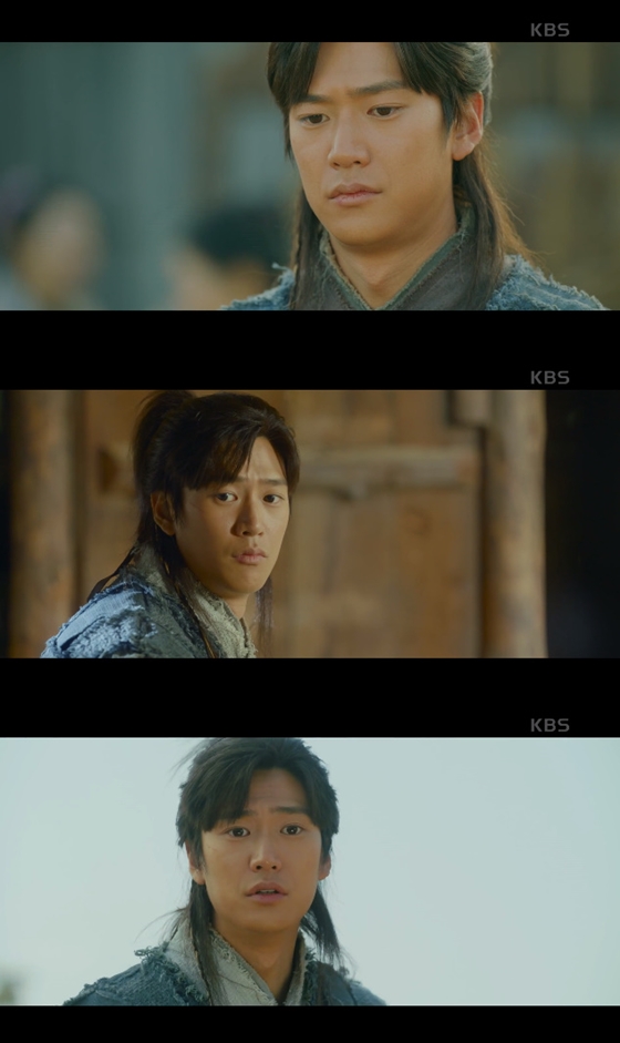 KBS 2TV 월화드라마 '달이 뜨는 강'에 온달 역으로 등장한 나인우/사진=KBS 2TV 월화드라마 '달이 뜨는 강' 방송 화면 캡처