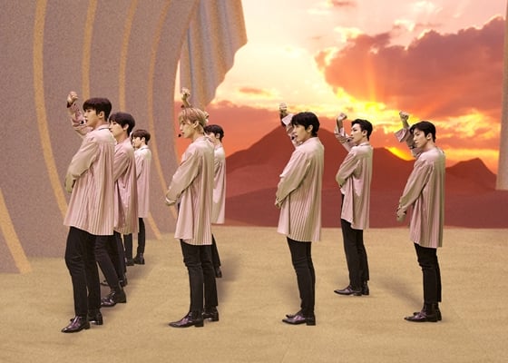 SF9 VP앨범 첫 번째 수록곡 '오솔레미오(O Sole Mio)'의 한 장면/사진제공=지니뮤직