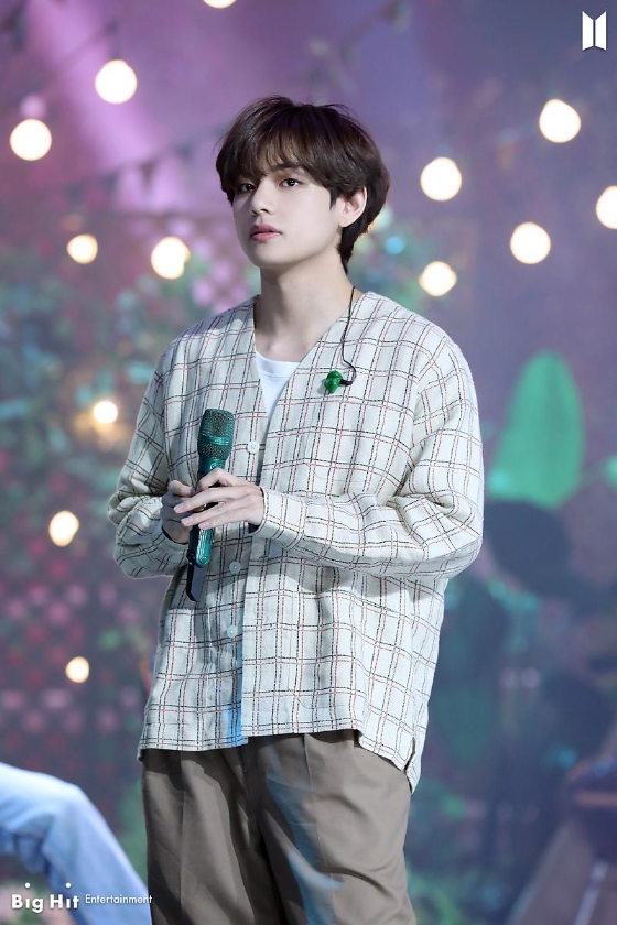 방탄소년단 뷔(BTS V) /사진=방탄소년단 공식 네이버 블로그