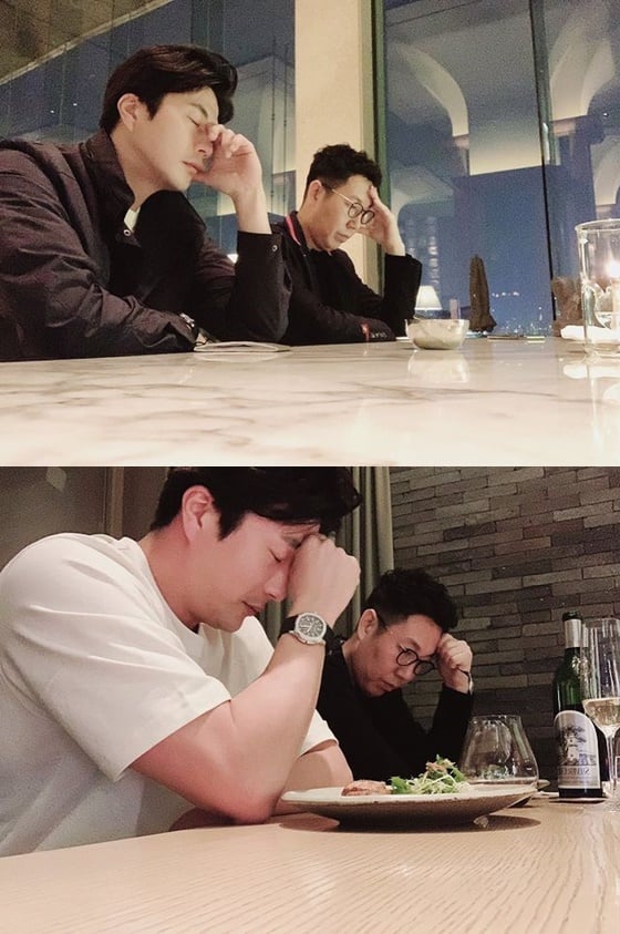권상우, 김영철 /사진=김영철 인스타그램