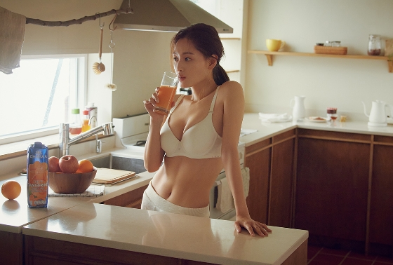 김재경 /사진=휠라 언더웨어(FILA UNDERWEAR)