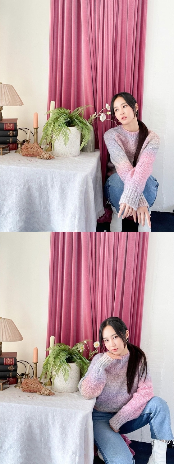 소녀시대 유리가 봄의 여신 자태를 뽐냈다./사진=유리 인스타그램