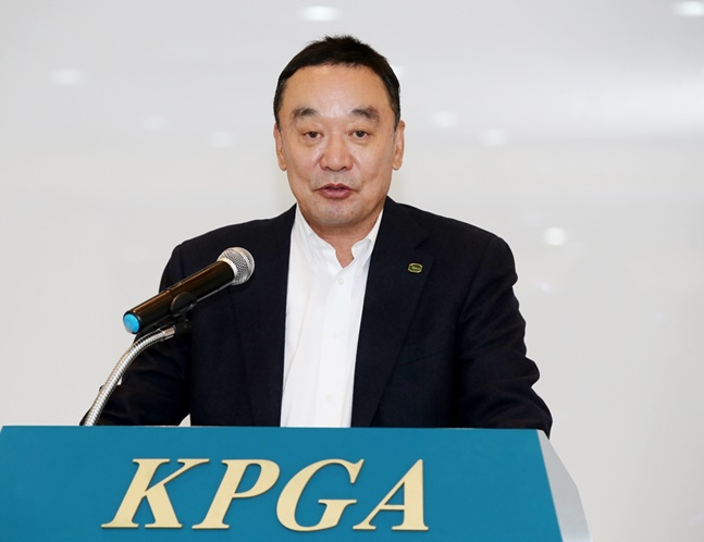 구자철 회장. /사진=KPGA