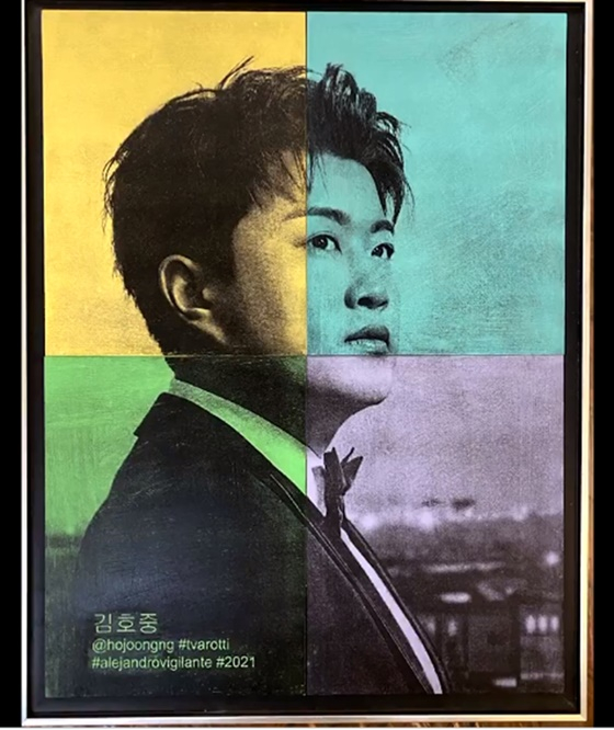 김호중 /사진=알레한드로 비질란테 공식 SNS