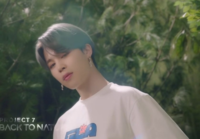 방탄소년단 지민(BTS JIMIN) /사진=FILA KOREA 'BTS(방탄소년단) ‘PROJECT 7 : Back To Nature’ - Jimin ver.'
