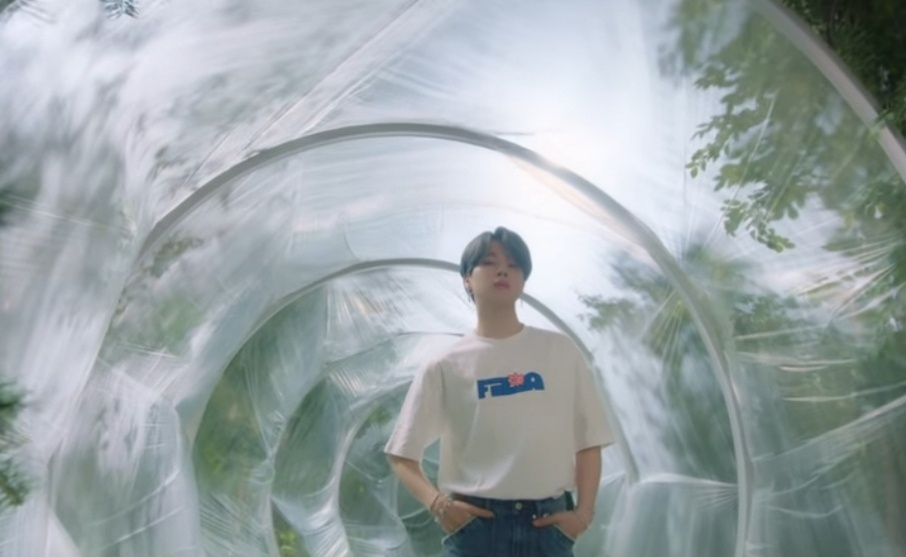 방탄소년단 지민(BTS JIMIN) /사진=FILA KOREA 'BTS(방탄소년단) ‘PROJECT 7 : Back To Nature’ - Jimin ver.'
