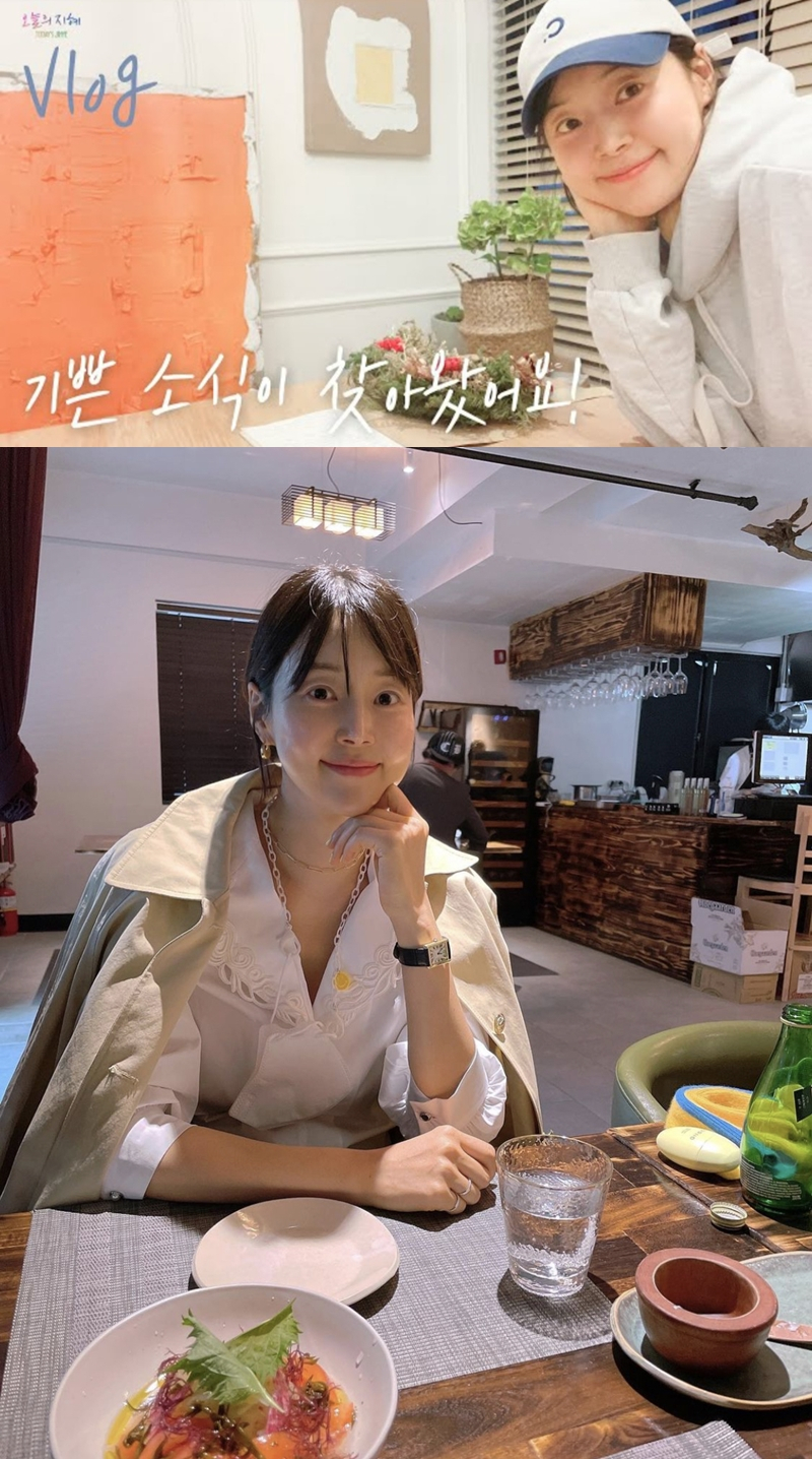 배우 한지혜가 예능에 복귀한다. /사진=한지혜 인스타그램, 한지혜 유튜브 '오늘의 지혜'