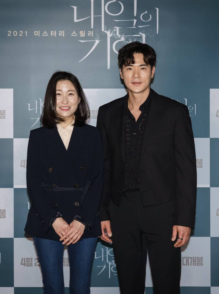 서유민 감독, 김강우 /사진제공=(주)아이필름 코퍼레이션, CJ CGV /사진=이동훈 기자 photoguy@