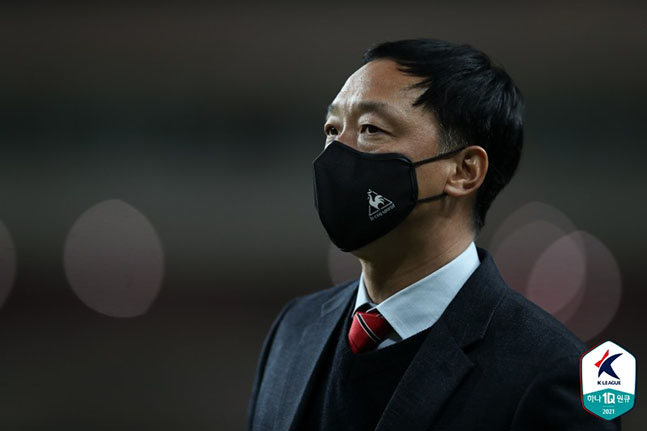박진섭 FC서울 감독. /사진=한국프로축구연맹