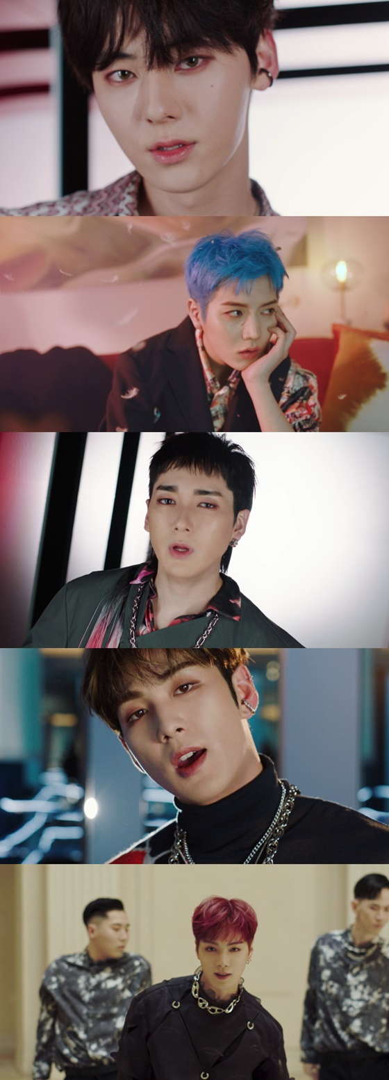 /사진=뉴이스트 'INSIDE OUT' MV