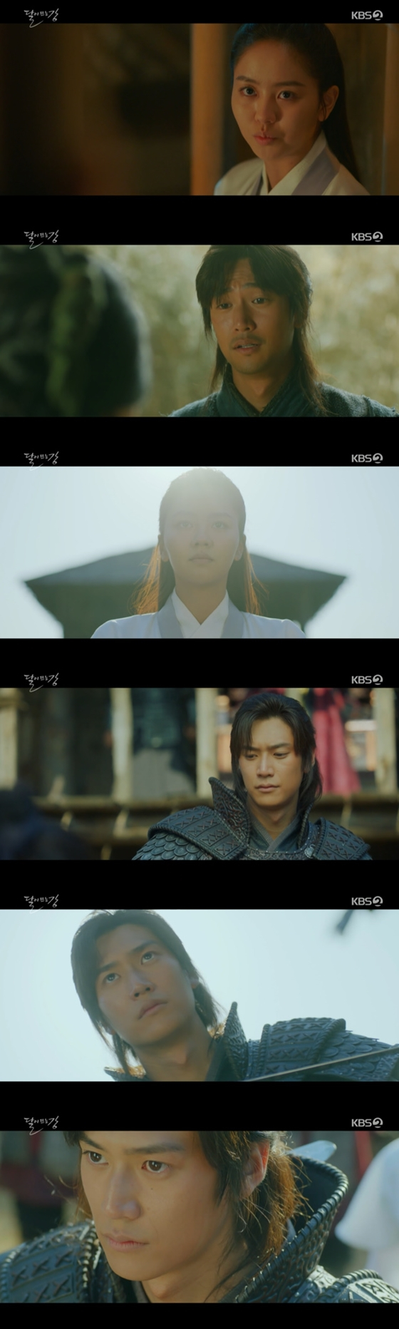 KBS 2TV 월화드라마 '달이 뜨는 강'에서 나인우가 김소현을 구하기 위해 나섰다./사진=KBS 2TV 월화드라마 '달이 뜨는 강' 방송 화면 캡처