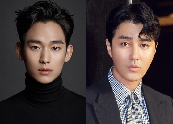 드라마 '어느날'에서 주연을 맡은 김수현(사진 왼쪽), 차승원/사진=골드메달리스트(사진 왼쪽), YG엔터테인먼트