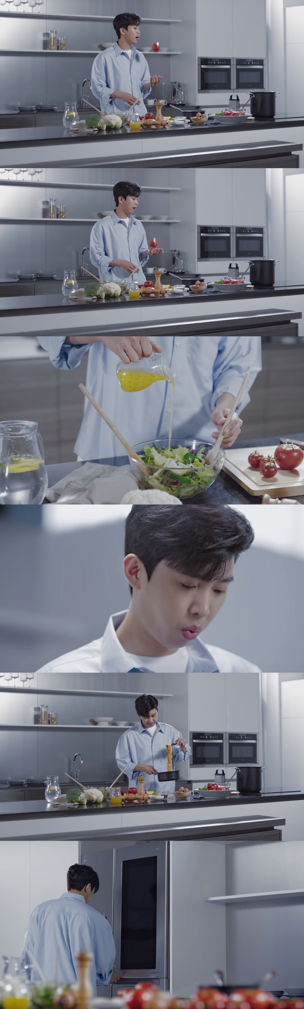 /사진=임영웅 '닥터클로 프레쉬' 30초 광고 영상. 15초 광고 영상에서 추가된 부분 캡쳐