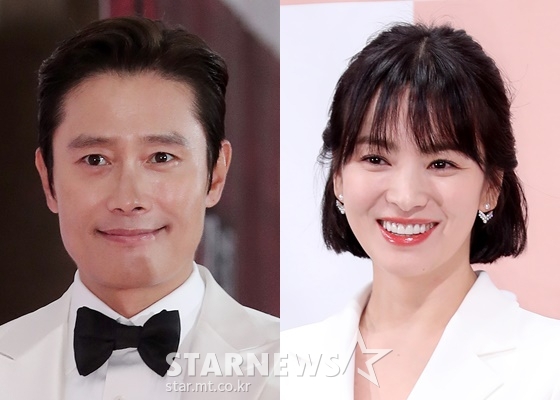 이병헌, 송혜교 /사진=김창현 기자 chmt@, 김휘선 기자 hwijpg@