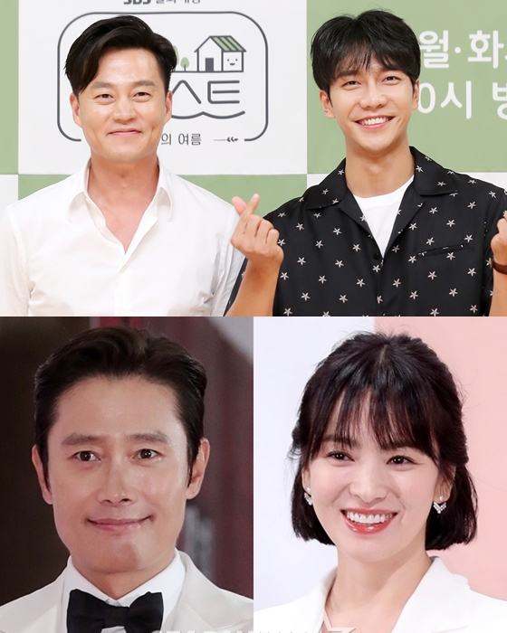 윤여정의 제 93회 아카데미 여우조연상 수상을 이서진, 이승기, 이병헌, 송혜교 등이 축하했다./사진=스타뉴스