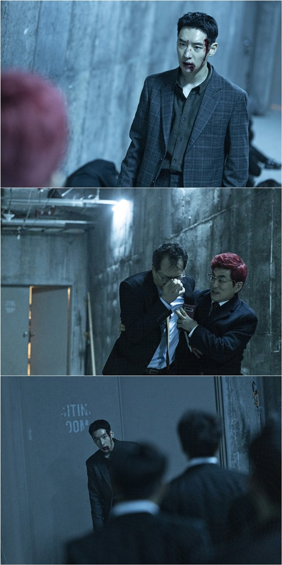 SBS 금토드라마 '모범택시'에서 이제훈이 불법음란물 박멸에 나선다./사진=SBS 금토드라마 '모범택시'