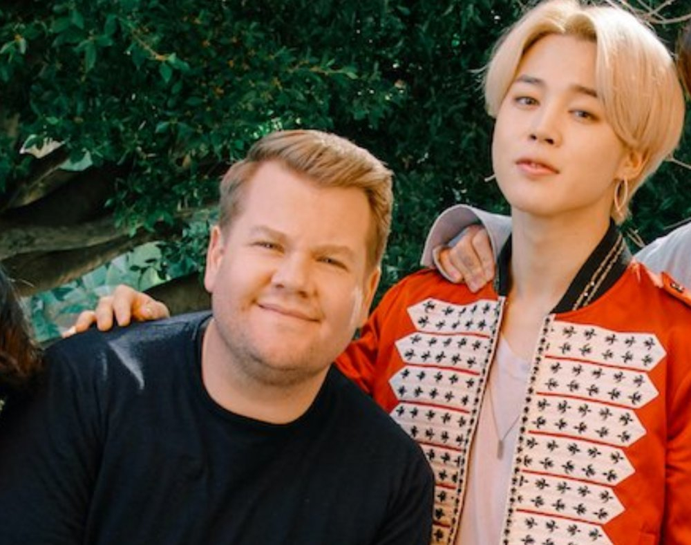 방탄소년단 지민(BTS JIMIN)과 제임스 코든(James Corden)