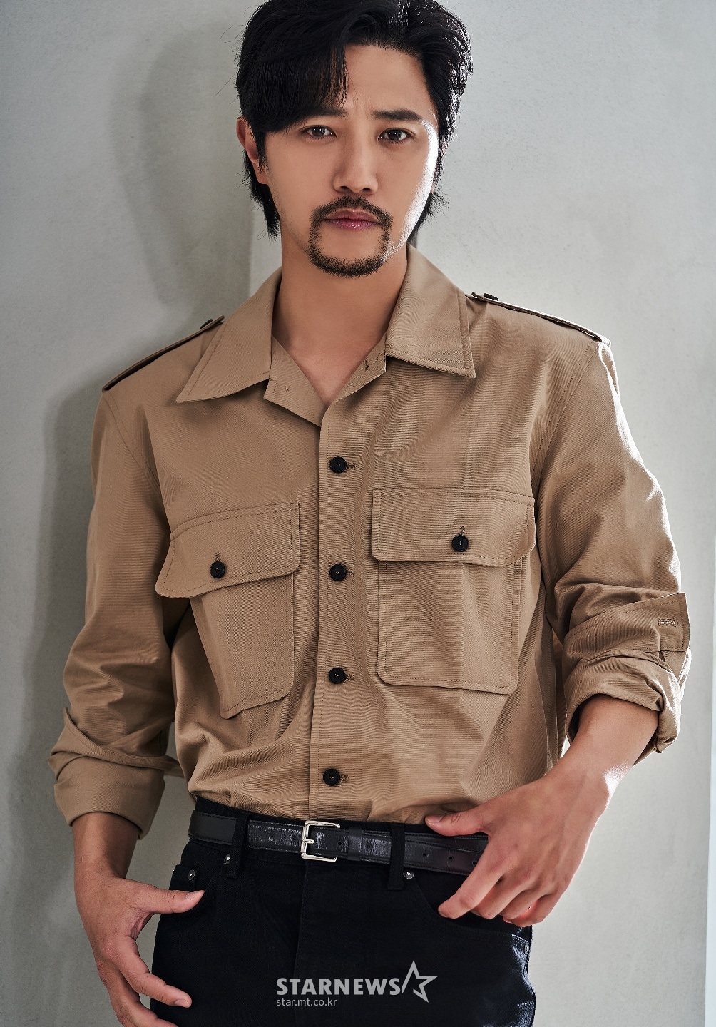 영화 '내겐 너무 소중한 너'(감독 이창원 권성모)의 주연배우 진구가 3일 오전 온라인으로 진행된 인터뷰를 위해 포즈를 취하고 있다. /사진제공=파인스토리 2021.05.03 /사진=이동훈 기자 photoguy@