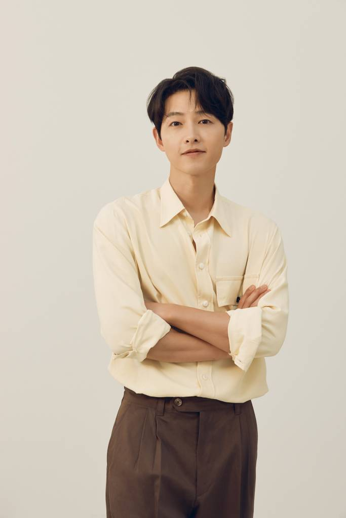 드라마 '빈센조'의 주연배우 송중기가 3일 오전 진행된 종영 인터뷰를 위해 포즈를 취하고 있다. /사진제공=하이스토리디앤씨 2021.05.03