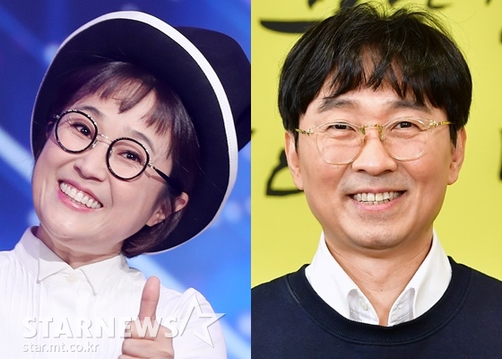 송은이, 장항준 감독 /사진=김휘선 기자 hwijpg@, SBS
