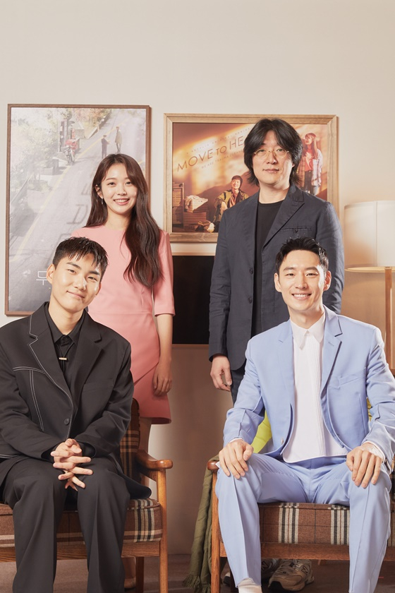 김성호 감독, 이제훈, 탕준상, 홍승희 /사진제공=넷플릭스