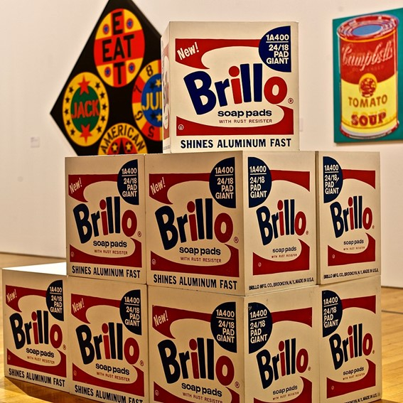 앤디 워홀(Andy Warhol), '브릴로 박스(Brillo Boxes)', 1964. 사진제공= Pedro Ribeiro Simoes via Wikimedia Commons.