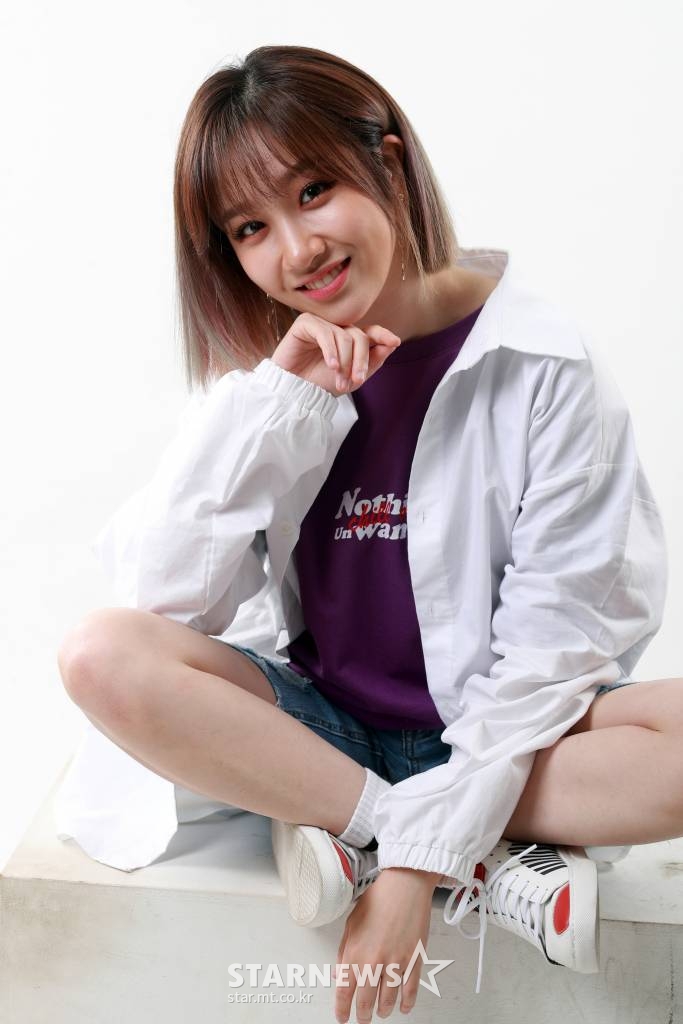 전민주 유나킴 걸그룹 칸 사내 인터뷰 /사진=임성균 기자 tjdrbs23@