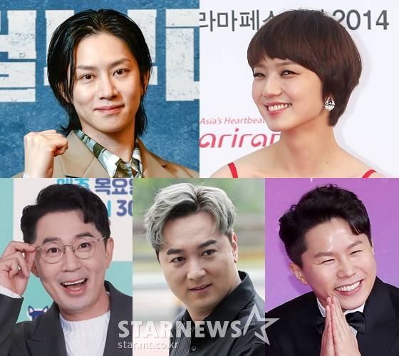 김희철(왼쪽 위부터 시계방향), 안영미, 양세형, 황제성, 붐 /사진=스타뉴스, 채널A, KBS