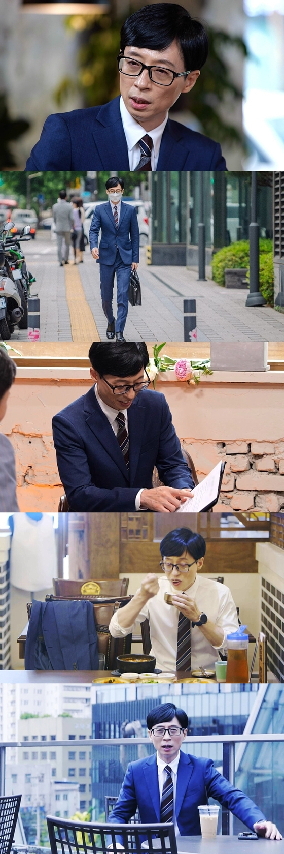 MBC '놀면 뭐하니?'에서 유재석이 JMT 본부장으로 변신했다./사진제공=MBC '놀면 뭐하니?'