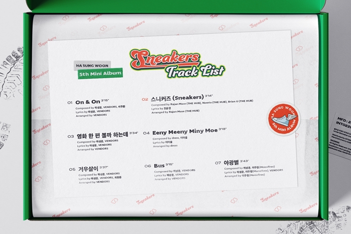 가수 하성운 미니5집 트랙리스트 /사진제공=스타크루이엔티