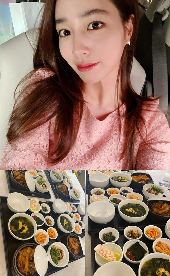 배우 이민정이 집밥을 공개했다./사진=이민정 인스타그램